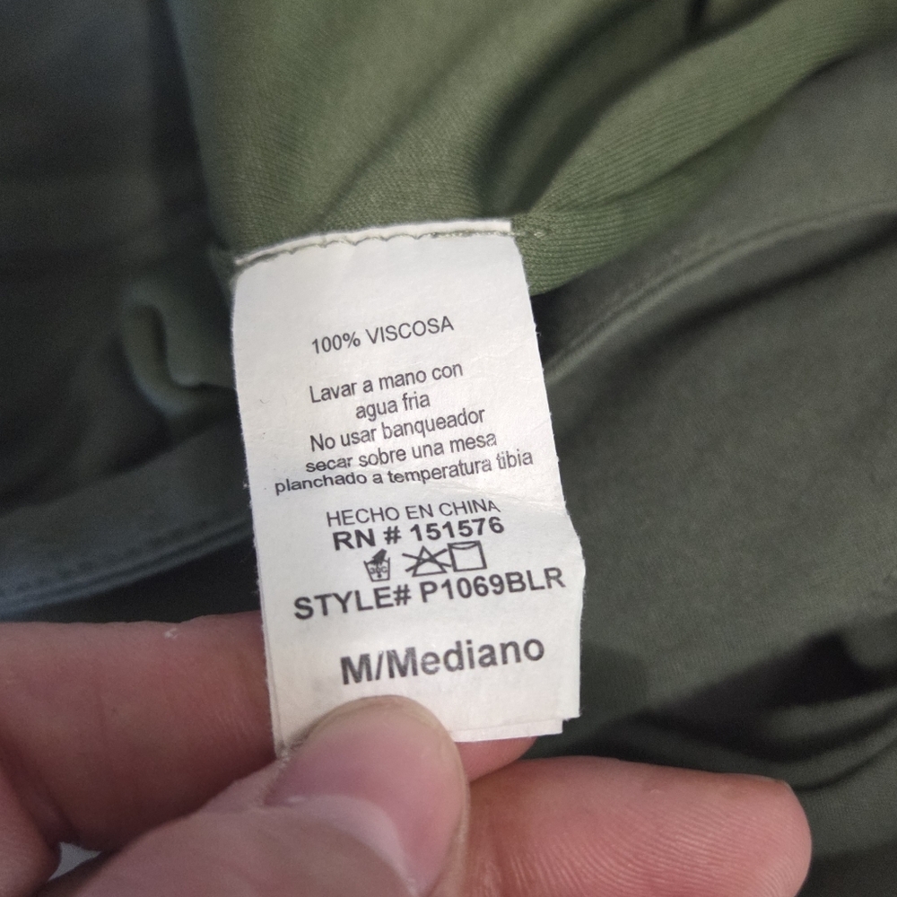 Before You Collection Green Dress Pants - Picture 5 of 7
